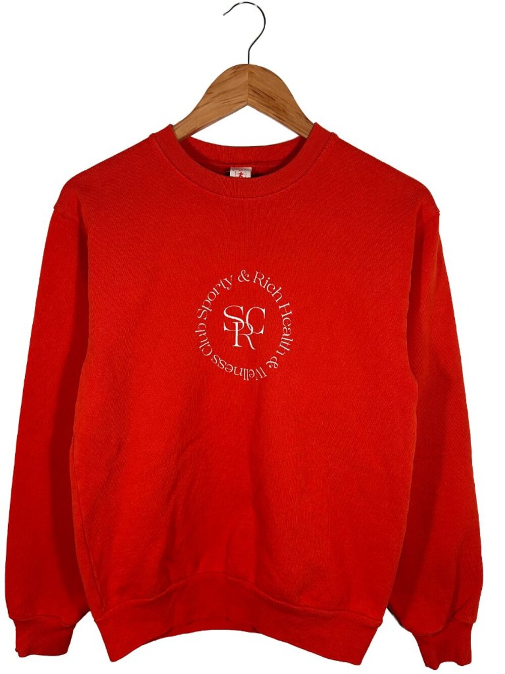 Sporty & Rich Logo Sweatshirt Size XS